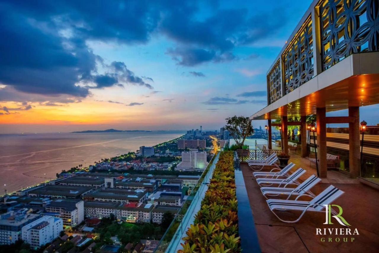 The Riviera Jomtien Studio Sea View High Floor Apartment Exterior photo